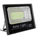 GloboStar® HERMES 71558 Αυτόνομος Ηλιακός Προβολέας LED SMD 200W 16000lm με Ενσωματωμένη Μπαταρία 20000mAh - Φωτοβολταϊκό Πάνελ με Αισθητήρα Ημέρας-Νύχτας και Ασύρματο Χειριστήριο RF 2.4Ghz Αδιάβροχος IP66 Ψυχρό Λευκό 6000K - 3 Χρόνια Εγγύηση