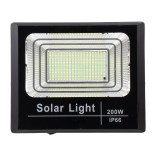 GloboStar® HERMES 71558 Αυτόνομος Ηλιακός Προβολέας LED SMD 200W 16000lm με Ενσωματωμένη Μπαταρία 20000mAh - Φωτοβολταϊκό Πάνελ με Αισθητήρα Ημέρας-Νύχτας και Ασύρματο Χειριστήριο RF 2.4Ghz Αδιάβροχος IP66 Ψυχρό Λευκό 6000K - 3 Χρόνια Εγγύηση