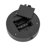  GloboStar® 71589 Διακοσμητικό Επιτραπέζιο Φωτιζόμενο Εύκαμπτο Mini Φυτό με 48 LED 3W 300lm Μπαταρίας Θερμό Λευκό 3000K Φ40 x Υ50cm