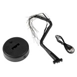  GloboStar® 71589 Διακοσμητικό Επιτραπέζιο Φωτιζόμενο Εύκαμπτο Mini Φυτό με 48 LED 3W 300lm Μπαταρίας Θερμό Λευκό 3000K Φ40 x Υ50cm