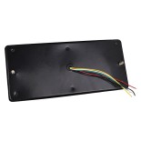 GloboStar® 79928 Πίσω Φανάρι Τρέιλερ 36 LED 12V με Μεταλλικό Πλέγμα Προστασίας Universal Αδιάβροχο IP66 Πορτοκαλί - Κόκκινο - Λευκό 6000K