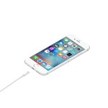 GloboStar® 86091 Καλώδιο Φόρτισης Fast Charging Data iPhone 2M από Regular USB 2.0 σε 8 Pin Lightning Λευκό