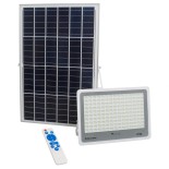 GloboStar® FAETHON 71562 Αυτόνομος Ηλιακός Προβολέας LED SMD 300W 30000lm με Ενσωματωμένη Μπαταρία 25500mAh - Φωτοβολταϊκό Πάνελ με Αισθητήρα Ημέρας-Νύχτας και Ασύρματο Χειριστήριο RF 2.4Ghz Αδιάβροχος IP66 Ψυχρό Λευκό 6000K - 3 Χρόνια Εγγύηση