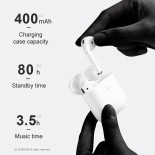 GloboStar® 87051 JOYROOM Originals JR-T03S TWS Earphones με Θήκη Φόρτισης True Wireless Bluetooth V5.0 Binaural Συμβατό με iOS & Android Μαύρο