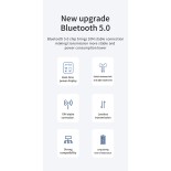 GloboStar® 87051 JOYROOM Originals JR-T03S TWS Earphones με Θήκη Φόρτισης True Wireless Bluetooth V5.0 Binaural Συμβατό με iOS & Android Μαύρο