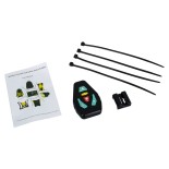 GloboStar® 79069 Γιλέκο Ασφαλείας Φωσφοριζέ Αντανακλαστικό για Ποδηλάτες & Runners με Φωτεινή Σήμανση LED - Ενσωματωμένη Μπαταρία 650mAh DC 5V Επαναφορτιζόμενο με Καλώδιο Τροφοδοσίας USB & Ασύρματο Χειριστήριο - Λαχανί Φωσφοριζέ & Μαύρο Αδιάβροχο IP65