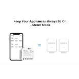 GloboStar® 80006 SONOFF DUALR3 - Wi-Fi Smart Switch Two Way Dual Relay & Power Measuring - 2 Output Channel