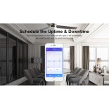 GloboStar® 80012 SONOFF iFan03-R2 - Wi-Fi Smart Switch Ceiling Fan & Light Controller
