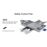 GloboStar® 80039 SONOFF DR-R2 - DIN Rail Tray for SONOFF Smart Switches