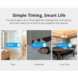 GloboStar® 80045 SONOFF ZBMINI-R3 - Zigbee Wireless Smart Switch Two Way Dual Relay - 2 Output Channel