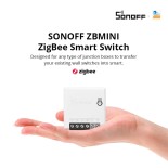 GloboStar® 80045 SONOFF ZBMINI-R3 - Zigbee Wireless Smart Switch Two Way Dual Relay - 2 Output Channel