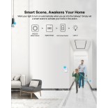 GloboStar® 80049 SONOFF SNZB-03-R3 – Zigbee Wireless Motion Sensor 6m/110° Detection