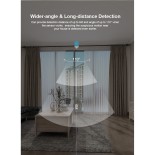 GloboStar® 80049 SONOFF SNZB-03-R3 – Zigbee Wireless Motion Sensor 6m/110° Detection