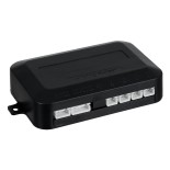 GloboStar® 86001 Σύστημα Παρκαρίσματος Parktronic DC 12V με 4 Μαύρους Αισθητήρες - Οθόνη LED Indicator και Ηχείο (Buzzer)
