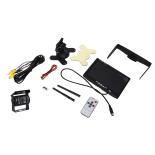 GloboStar® 86030 WiFi Έγχρωμη Κάμερα 720p CMOS HD Οπισθοπορείας Αυτοκινήτου-Φορτηγού DC 12-24V 120° με Οθόνη 7