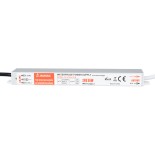 GloboStar® 73061 Μεταλλικό Τροφοδοτικό SELV για Προϊόντα LED 36W 1.5A - AC 220-240V σε DC 24V - Αδιάβροχο IP67 Μ22 x Π3 x Υ2cm - 3 Years Warranty