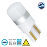 GloboStar® 81098 Λάμπα Αυτοκίνητου T10 W5W 3rd Generation Can-Bus Series LED 1 CREE XHP35 4W 564lm 360° DC 12V IP20 Ψυχρό Λευκό 6000K