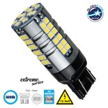 GloboStar® 81163 Λάμπα Αυτοκίνητου T20 - 7443 - W21/5W 3rd Generation Can-Bus Extreme Series LED 66 SMD 3030 15W 2250lm 360° DC 12V IP20 Ψυχρό Λευκό 6000K