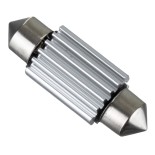 GloboStar® C5W 81312 Λάμπα Αυτοκίνητου 36mm FESTOON  2nd Generation Can-Bus Series LED 4 SMD 5630 2.7W 160lm 120° DC 12V IP20 Ψυχρό Λευκό 6000K