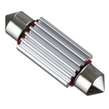 GloboStar® C5W 81316 Λάμπα Αυτοκίνητου 39mm FESTOON  2nd Generation Can-Bus Series LED 6 SMD 5630 2W 240lm 120° DC 12V IP20 Ψυχρό Λευκό 6000K