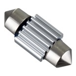 GLOBOSTAR® C5W 81328 Σωληνωτή Λάμπα C5W 31mm CANbus LED 0.72W 150lm 120° DC 24-30V IP20 Ψυχρό Λευκό 6000K - 10 x Epistar SMD4014 - Μ3.1 x Π1.2 x Υ1.2cm - 1 Χρόνο Εγγύηση