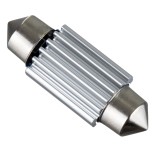 GLOBOSTAR® C5W 81329 Σωληνωτή Λάμπα C5W 36mm CANbus LED 1.2W 180lm 120° DC 24-30V IP20 Ψυχρό Λευκό 6000K - 12 x Epistar SMD4014 - Μ3.6 x Π1.2 x Υ1.2cm - 1 Χρόνο Εγγύηση