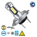 GloboStar® 81414 Λάμπα Αυτοκίνητου H7 3rd Generation Can-Bus Extreme Series LED 30 SMD 4014 2.8W 300lm 360° DC 12V IP20 Ψυχρό Λευκό 6000K