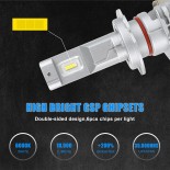 GloboStar® 81666 H7 M4 Line KIT Βασικού Φωτισμού Αυτοκινήτου & Μοτοσυκλέτας 3rd Generation Can-Bus Extreme Series LED CREE CXB COB 30W/60W 3200lm/6400lm DC 12-24V Αδιάβροχο IP68 Ψυχρό Λευκό 6000K