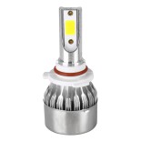 GloboStar® 82006 H10 C6 Line KIT Βασικού Φωτισμού Αυτοκινήτου & Φορτηγού 1st Generation Can-Bus Series LED CREE CXB COB 24W/48W 4800lm/9600lm DC 12V Αδιάβροχο IP65 Ψυχρό Λευκό 6000K