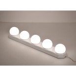 GloboStar® 79048 Φωτιστικό για Μακιγιάζ - Καθρέπτη - Πίνακα - Ντουλάπας LED 8W 800lm DC 5V με Καλώδιο Τροφοδοσίας USB & Ενσωματωμένο Χειριστήριο Εναλλαγής Χρωμάτων Αδιάβροχο IP54 CCT Θερμό 2700K έως Ψυχρό 6000K Dimmable