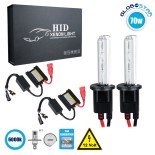 GloboStar® 84100 H1 CB Line KIT Βασικού Φωτισμού Αυτοκινήτου & Μοτοσυκλέτας 2nd Generation Can-Bus Series XENON 70W 6400lm DC 9-16V Αδιάβροχο IP65 Ψυχρό Λευκό 6000K