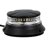 GloboStar® 85171 PRO Series Φάρος Σήμανσης Οχήματος Οδικής Βοήθείας για Αυτοκίνητα & Φορτηγά 6 Προγραμμάτων Φωτισμού STROBE LED SMD 3030 48W DC 10-30V Αδιάβροχος IP66 Πορτοκαλί