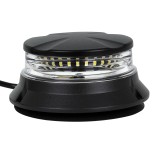 GloboStar® 85172 PRO Series Φάρος Σήμανσης Οχήματος Ασθενοφόρου για Αυτοκίνητα & Φορτηγά 6 Προγραμμάτων Φωτισμού STROBE LED SMD 3030 48W DC 10-30V Αδιάβροχος IP66 Ψυχρό Λευκό 6000K