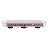GloboStar® 85180 PRO Series Φάρος Σήμανσης Οχήματος Πυροσβεστικής για Αυτοκίνητα & Φορτηγά 6 Προγραμμάτων Φωτισμού STROBE LED COB 100W DC 10-30V Αδιάβροχος IP66 Κόκκινο