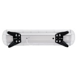 GloboStar® 85186 PRO Series Φάρος Σήμανσης Οχήματος Πυροσβεστικής για Αυτοκίνητα & Φορτηγά 6 Προγραμμάτων Φωτισμού STROBE LED COB 180W DC 10-30V Αδιάβροχος IP66 Κόκκινο