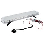 GloboStar® 85186 PRO Series Φάρος Σήμανσης Οχήματος Πυροσβεστικής για Αυτοκίνητα & Φορτηγά 6 Προγραμμάτων Φωτισμού STROBE LED COB 180W DC 10-30V Αδιάβροχος IP66 Κόκκινο