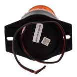 GloboStar® 85195 PRO Series Φάρος Ασφαλείας για Περονοφόρα - Κλαρκ - Αυτοκίνητα & Φορτηγά STROBE LED SMD 5730 40W DC 10-110V Αδιάβροχος IP65 Πορτοκαλί