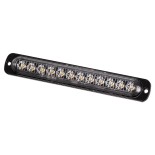 GloboStar® 85269 PRO Series Μπάρα Σήμανσης Οχήματος Οδικής Βοήθείας για Αυτοκίνητα & Φορτηγά 10 Προγραμμάτων Φωτισμού STROBE LED SMD 3030 15W DC 12-24V Αδιάβροχη IP65 Πορτοκαλί