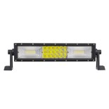 GloboStar® 85481 PRO Series Μπάρα Ίσια - Straight TRI-ROW 7D για Αυτοκίνητα & Φορτηγά LED CREE XBD 162W 16200lm 15° & 60° DC 10-30V Αδιάβροχη IP65 Ψυχρό Λευκό 6000K