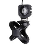 GloboStar® 85556 ΣΕΤ 2 Βάσεις Στήριξης για Μπάρες - Προβολάκια LED Rollbar JEEP BAR Holder - Brackets - 2.25