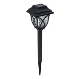 GloboStar® 85703 ΣΕΤ 6 Τεμαχίων Αυτόνομα Ηλιακά Φωτιστικά LED SMD 1W 100lm με Ενσωματωμένη Μπαταρία 600mAh - Φωτοβολταϊκό Πάνελ με Αισθητήρα Ημέρας-Νύχτας Αδιάβροχο IP65 Φανάρι Κήπου Τετράγωνο Ψυχρό Λευκό 6000K