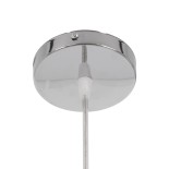 GloboStar® TAHITI 00711 Boho Κρεμαστό Φωτιστικό Καμπάνα Μονόφωτο 1 x E27 IP20 Καφέ Ξύλο - Μ38 x Π38 x Υ50cm