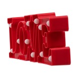 GloboStar® 76548 Κόκκινο Μοντέρνο Επιτραπέζιο Διακοσμητικό Φωτιστικό LED Σήμανσης LOVE 2W με Διακόπτη On/Off Μπαταρίας 2xAAA (Δεν Περιλαμβάνονται) Θερμό Λευκό 2700K