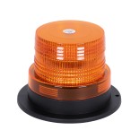 GloboStar® 85153 PRO Series Φάρος Σήμανσης Οχήματος Οδικής Βοήθείας για Αυτοκίνητα & Φορτηγά STROBE LED 10W DC 12-24V Αδιάβροχος IP65 Πορτοκαλί