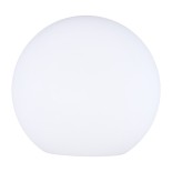 GloboStar® 85825 Ακρυλικό Φωτιστικό Μπάλα Εξωτερικού Χώρου - Πισίνας LED Globe 10W Φ40 Επαναφορτιζόμενο Μπαταρίας με Καλώδιο USB - Φορτιστή και Ασύρματο Χειριστήριο IR Αδιάβροχο IP65 Πολύχρωμο RGBW