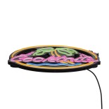 GloboStar® 85851 Φωτιστικό Ταμπέλα Φωτεινή Επιγραφή NEON LED Σήμανσης COCKTAILS 30W AC 230V με Διακόπτη On/Off Ροζ - Γαλάζιο - Κίτρινο - Πράσινο