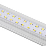 GloboStar® 85964 Linear Grow Light Hydro Spectrum LED Γραμμικό Φωτιστικό Ανάπτυξης Φυτών Υδροπονικού Θερμοκηπίου 120cm SMD 2835 80W 160° AC230V IP54 Εσωτερικού Χώρου για Κάλυψη Επιφάνειας 1.2m x 1.2m