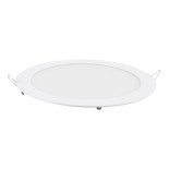 GloboStar® 60189 Χωνευτό LED Panel Φ22cm 20W 2120lm 120° AC 220-240V IP20 Φ22.2 x Υ1.9cm Φυσικό Λευκό 4500K - 3 Years Warranty