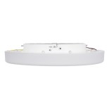 GloboStar® ARIANA 61036 Πλαφονιέρα Οροφής Κύκλος LED CCT 55W 6376lm 120° AC 220-240V - Εναλλαγή Φωτισμού μέσω Τηλεχειριστηρίου All In One Ψυχρό Λευκό 6000k+Φυσικό Λευκό 4500k+Θερμό Λευκό 2700k Dimmable Φ48cm - Γκρι Ανθρακί - 3 Years Warranty