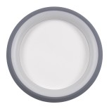 GloboStar® MELINA 61042 Πλαφονιέρα Οροφής Κύκλος LED CCT 55W 6376lm 120° AC 220-240V - Εναλλαγή Φωτισμού μέσω Τηλεχειριστηρίου All In One Ψυχρό Λευκό 6000k+Φυσικό Λευκό 4500k+Θερμό Λευκό 2700k Dimmable Φ48cm - Γκρι Ανθρακί - 3 Years Warranty